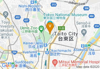 map of National Museum of Nature and Science