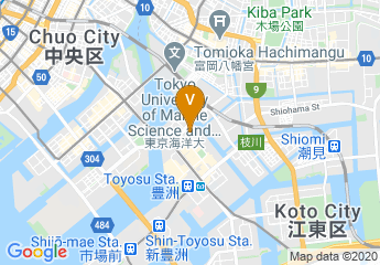 map of Shibaura Institute of Technology Toyosu Campus