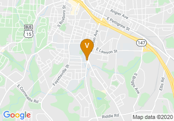 map of NCCU School of Law