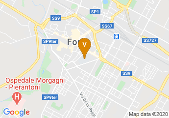 map of University of Bologna - Forlì Campus