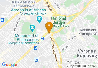 map of Hotel The Margi