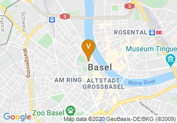 map of Universitätsspital Basel