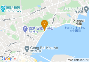 map of Hampton by Hilton Zhuhai Gongbei Port