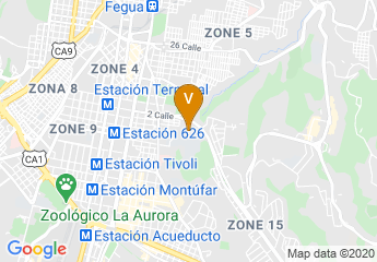 map of Universidad Galileo