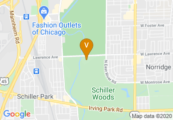 map of Robinson Woods-South