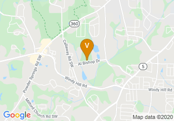map of Cobb County Safety Village