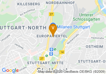 map of Sparkassenakademie Baden-Württemberg