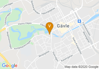 map of Gävle Konserthus