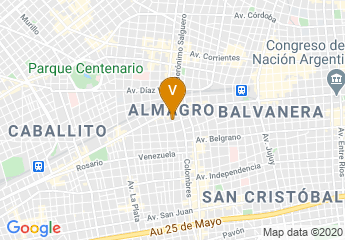 map of Universidad Tecnologica Nacional, Facultad Regional Buenos Aires, Escuela de Posgrados