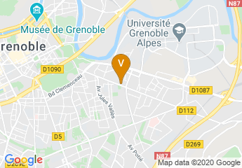 map of Polytech Grenoble