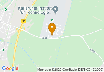 map of ZEISS Innovation Hub @KIT