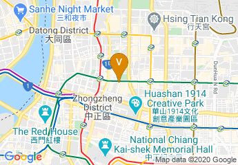 map of 台北國際飯店