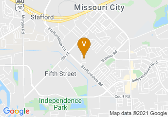 map of Stafford Civic Center