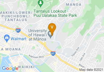 map of IT Center - University of Hawaii Systems