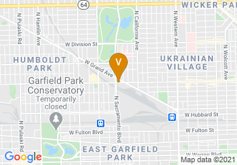 map of Carnivale Chicago
