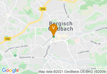 map of Bergisch Gladbach S-Bahnhof