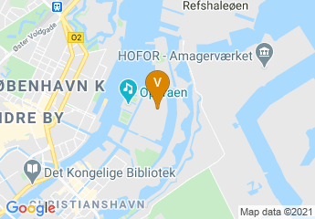 map of Den Danske Scenekunstskole