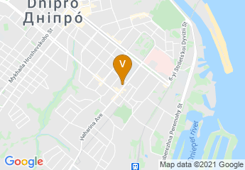 map of Ukrainian State Chemical Technology University
