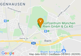 map of Galopprennbahn München