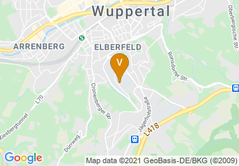 map of University of Wuppertal Building K