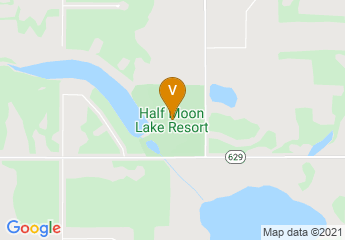 map of Half Moon Lake Resort
