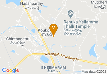 map of KITS Warangal