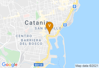 map of Palazzo Biscari