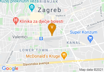 map of CineStar Zagreb (Branimir centar)