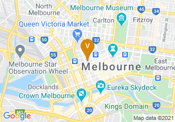 map of Novotel Melbourne Central