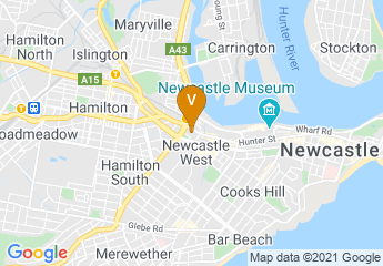 map of Newcastle Central Plaza