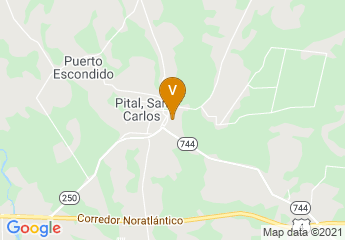 map of Oceanos Pizza Pital San Carlos