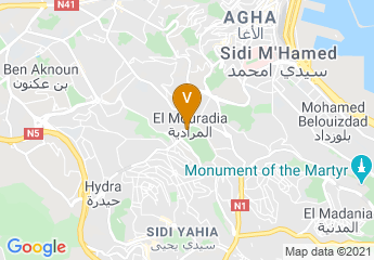 map of SAFEX Exhibition Center