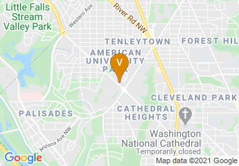 map of Katzen Arts Center at American University