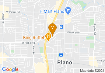 map of Regus - Texas, Plano - Plano on Park
