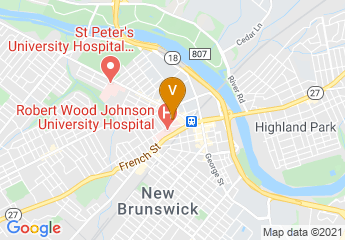 map of Ronald McDonald House