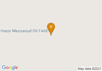 map of Hassi Messaoud Oil Field