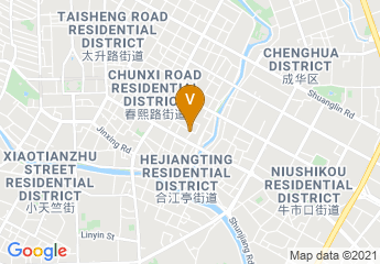 map of Atour S Hotel Chengdu Taikoo Li Branch