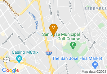map of Santa Clara County Office of Education