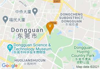 map of Intercontinental Dongguan