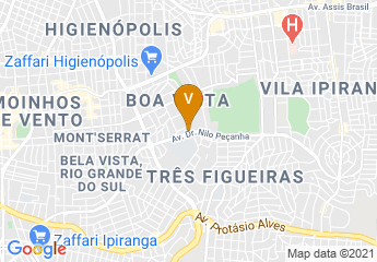 map of Teatro Unisinos