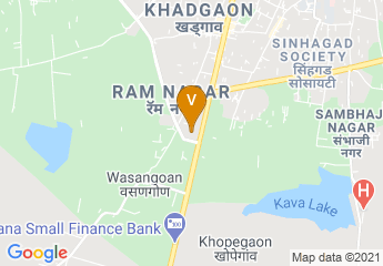 map of Bidve Lawns Mangal Karyalaya