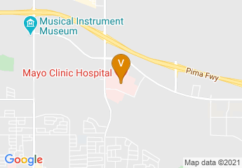 map of Mayo Clinic Hospital