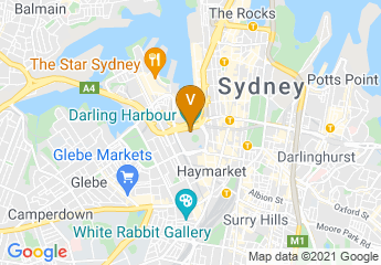 map of Darling Harbour