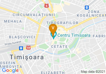 map of Timișoara Convention Center