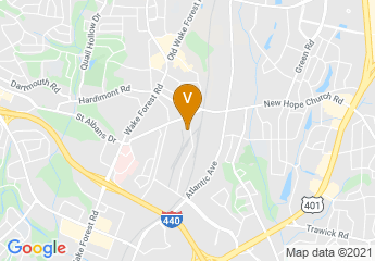 map of Triton Stone of Raleigh