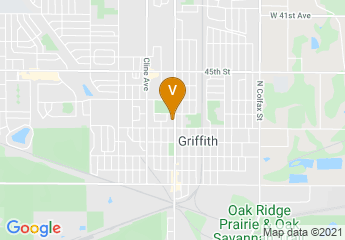 map of United Federal Credit Union - Griffith