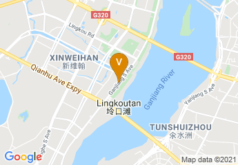 map of Nanchang International Exhibition Center