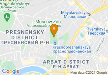 map of Moscow Zoo