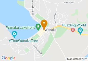 map of Wanaka Hotel