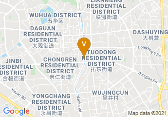 map of Crowne Plaza Kunming City Centre